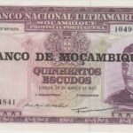 P 110 -  MOCAMBIQUE  500 ESCUDOD   1987 FE