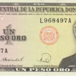P  126c  - REÚBLICA DOMINICANA 1 PESO ORO FE