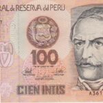 P 133a -  PERU 100 INTIS 1987 FE