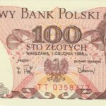 P 143e2 -  POLONIA 100 ZLOTYS 1988 FE