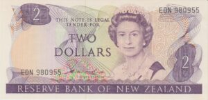 P 170a - NOVA ZELANDIA 2 DOLLARS FE