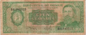P 198 -  PARAGUAI 510GUARANI 1963 MBC