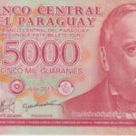 P 234a -  PARAGUAI 5000 GUARANI 2011 FE