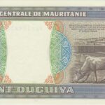 P 4i - ILHAS MAURITANIA  100 OUGUIYA 1999 FE