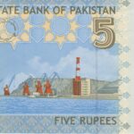 P 53b -  PAQUISTAO 5 RUPEES 2009  FE