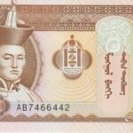P 56 -  MONGOLIA  50  TOGROG 1993 FE