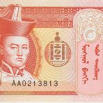 P 61b -  MONGOLIA  5  TOGROG 1993 FE