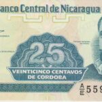 P 170a.1 -  NICARAGUA 25 CENTAVOS 1991 FE