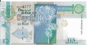 P 36 - SEYCELLES 10 RUPPES 1998/08  FE