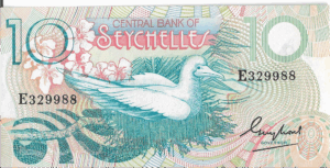 P 28 - SEYCELLES 10 RUPPES 1983 1983  FE