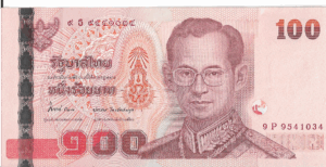 P 126 - TAILANDIA 100 BAHT-RAMA 2012  FE
