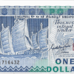 P 18 - SINGAPURA 1 DOLLAR 1987  FE