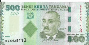 P 40 - TANZANIA 500 SHILLINGS  2010 FE