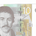 P 54a - SERVIA  10 DINARA 2011  FE