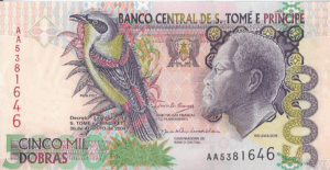 P 65c - SAO TOME E PRINCIPE 5000 DOBRAS 2004  FE