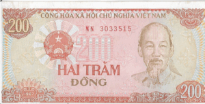 P 100a - VIETNAM 200 DONG 1987 S