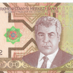 P 19 - TURCOMENISTAO  500 MANAT  2005 FE