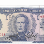 P 46a - URUGUAI  50 PESO 1967 FE