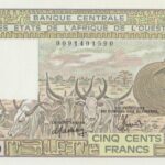 P 06 - COSTA DO MARFIM 500 FRANCS  FE