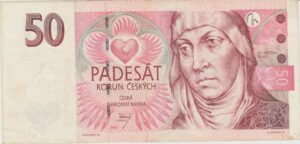 P 17  - REPÚBLICA TCHECA 50 KONUN   MBC