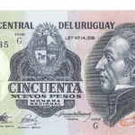 P 61a -  URUGUAI 50 NOVOS PESOS 1970-1987  FE