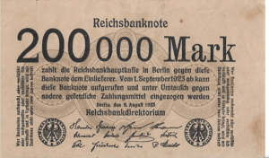 P100 - Alemanhã - 200000  MARK - 1923 - MBC