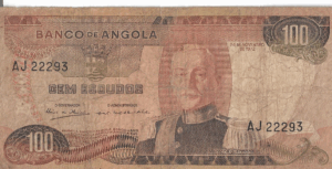 P101 - Angola - 100 ESCUDOS  - 1972 - MBC
