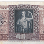 P 260a - Argentina - 1 PESO 1952-1955 - MBC