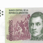 P 353c - Argentina - 5 PESOS 2003-2015- FE