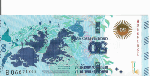 P 362 - Argentina - 50 PESOS 2015- FE