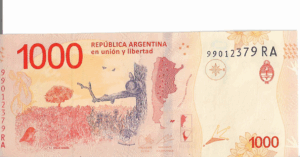 P366a4- Argentina - 1000 PESOS 2020-2022- FE