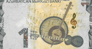 P38 - Azerbaijão - 1 Manat 2000-2023 - FE