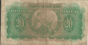 P52a- Cabo Verde - 20 Escudos - 1972 -  MBC