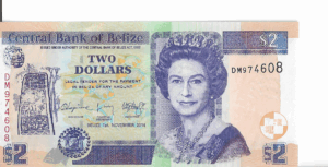 P66e - Belize- 2 Two Dollars - 2014 FE