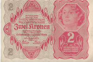 P74 - Áustria - 2 Kronen -1922- MBC