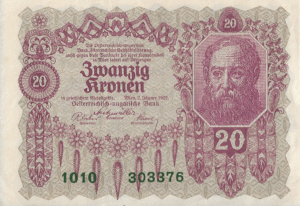 P76 Áustria - 20 Kronen -1922- MBC/S