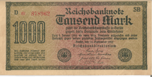 P76 - Alemanhã - 1000  MARK - 1922 - MBC