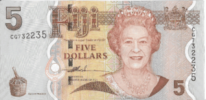 P110b - FIJI 5 DOLLAR 2017 FE