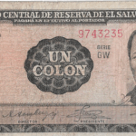 P115- EL SAVADOR 1 C0LONES 1971 MBC