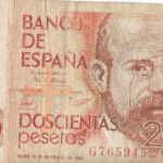 P156a2- ESPANHA 200 PESETAS 1980 MBC