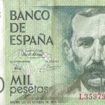 P158a4- ESPANHA 1000 PESETAS 1979 MBC