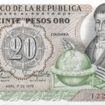 P409 - Colômbia - 20 Peso Ouro - 1981- FE