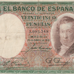 P81- ESPANHA 25 PESETAS 1931 MBC