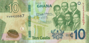 TBB#157-  GHANA 10 CEDIS  2019 MBC