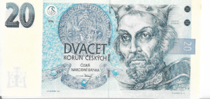 P 10a  - REPÚBLICA TCHECA 20 KORUN  FE