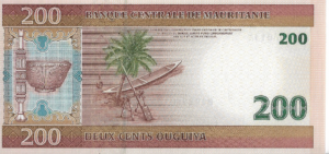 P 11 -  MAURITANIA  200 CENTS OUGUIYA 2006 FE