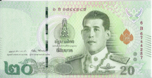 P 135 - TAILANDIA 20 BAHT-RAMA 2018  FE