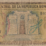 P 139  - REPÚBLICA DOMINICANA 20 PESOS ORO 1992 MBC