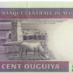 P 35 -  MAURITANIA  100 CENT OUGUIYA 2015 FE