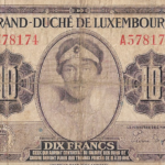 P 44a - LUXEMBURGO  10 FRANCOS MBC